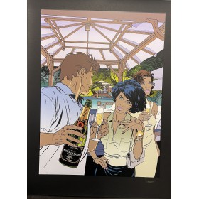 Largo Winch - Champagne Moet et Chandon HC 13 exemplaires