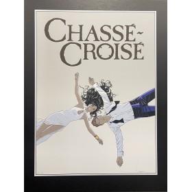 Largo Winch - Chassé-Croisé Bord Noir HC 4 exemplaires