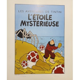 Hommage à Hergé - L' Etoile mystérieuse