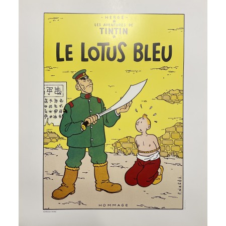 Hommage à Hergé - Le Lotus Bleu