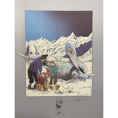 Hommage à Hergé - Tintin au Tibet