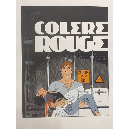 Largo Winch - Colère Rouge HC 40 exemplaires