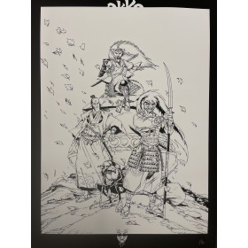 Okko - Le Rocher Noir et Blanc HC 23 exemplaires