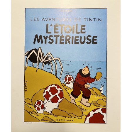 Hommage à Tintin - L' Etoile mystérieuse