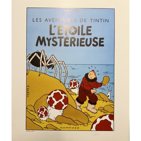 Hommage à Tintin - L' Etoile mystérieuse